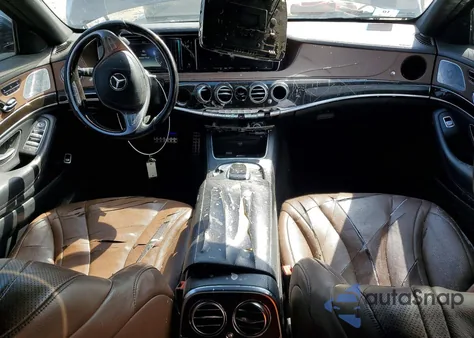 2015 Mercedes-Benz S 550 4Matic z USA, uszkodzony, nr VIN WDDUG8FB0FA079523